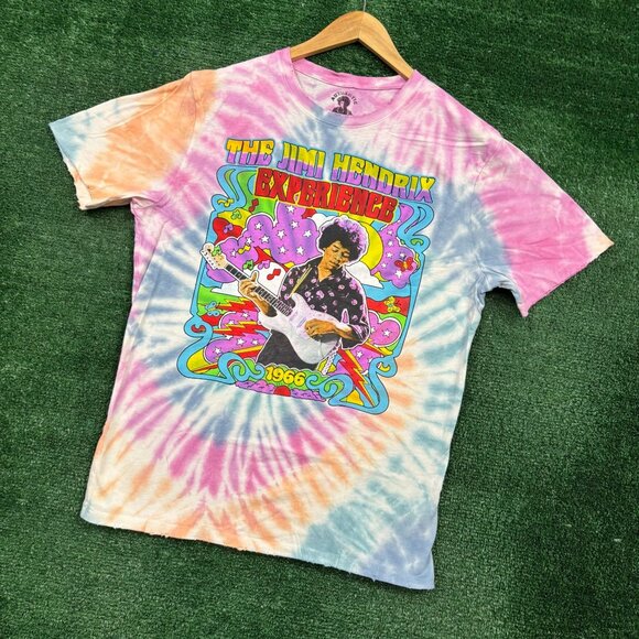 Jimi Hendrix tie-dye T-shirt in size Medium - Picture 3 of 4